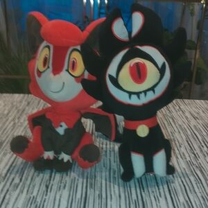 Hazbin Hotel Razzle And Kee Kee Youtooz Plush Set!